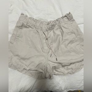Loft drawstring shorts